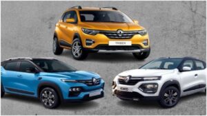 Renault discount offer :  साल के अंत में रेनो ने अपनी मौजूदा कारों पर कई आकर्षक डिस्काउंट जारी किए हैं, जिन पर 50,000 रुपये तक का फायदा उठाया जा सकता है। रेनॉल्ट डिस्काउंट ऑफर रेनॉल्ट इंडिया ने इस साल 2022 के अंत तक अपने मौजूदा वाहनों पर आकर्षक छूट जारी की है, जिसका लाभ ग्राहक 50,000 रुपये तक उठा सकते हैं।