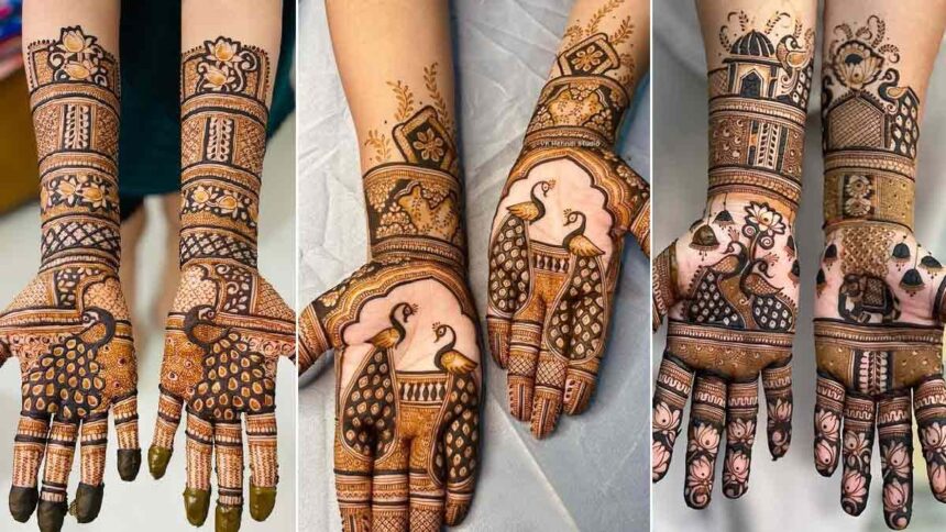 Mor Mehndi Design: मोर मेहंदी के कुछ खास डिजाइंस, देखिये