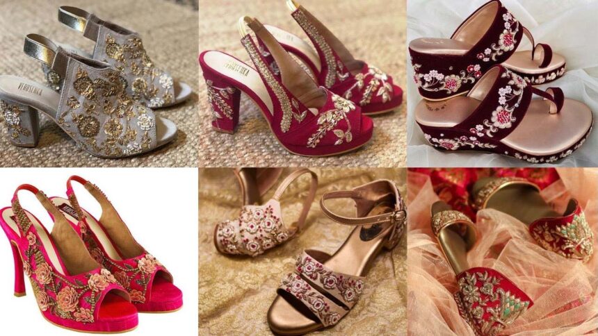 Latest bridal sandals design : ब्राइडल सैंडल डिजाइन देखे