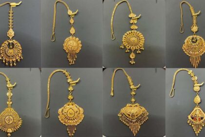 Latest Gold Maang Tikka Design : लेटेस्ट गोल्ड मांग टीका डिजाइन