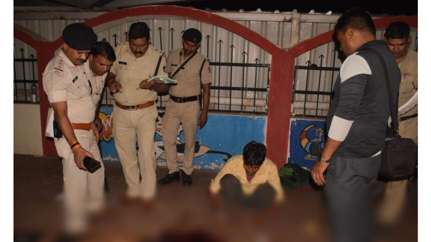 SATNA - पत्थर पटक कर युवक की हत्या, मामला रेलवे स्टेशन का