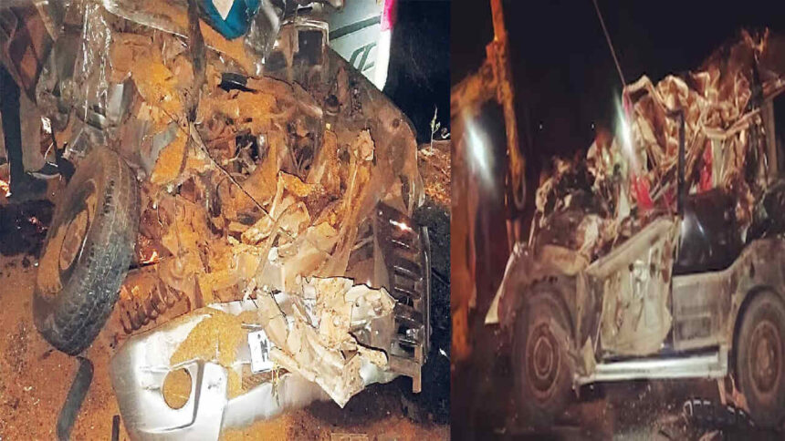 MP - इंदौर में सड़क हादसा, 8 लोगों की मौत