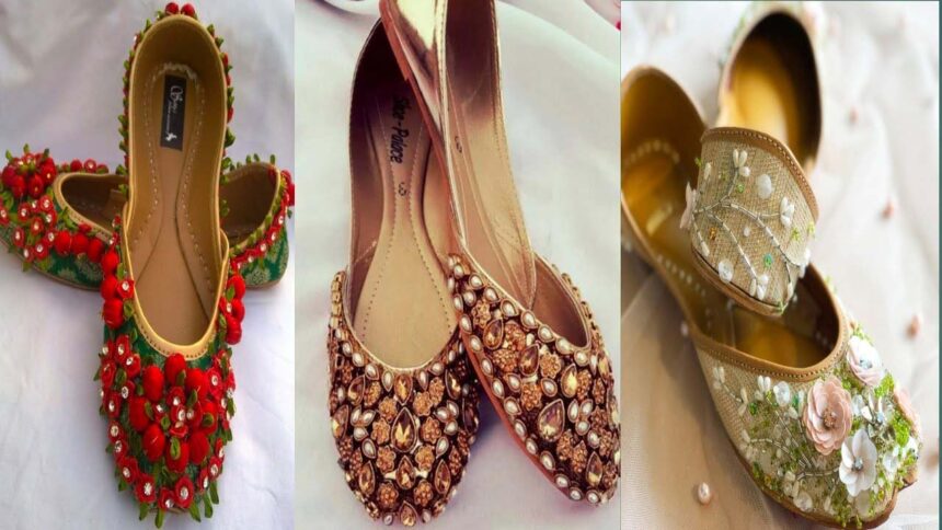 Khussas Jutti Design : वेडिंग सीजन में जूतियां आपको देंगीं शाही लुक