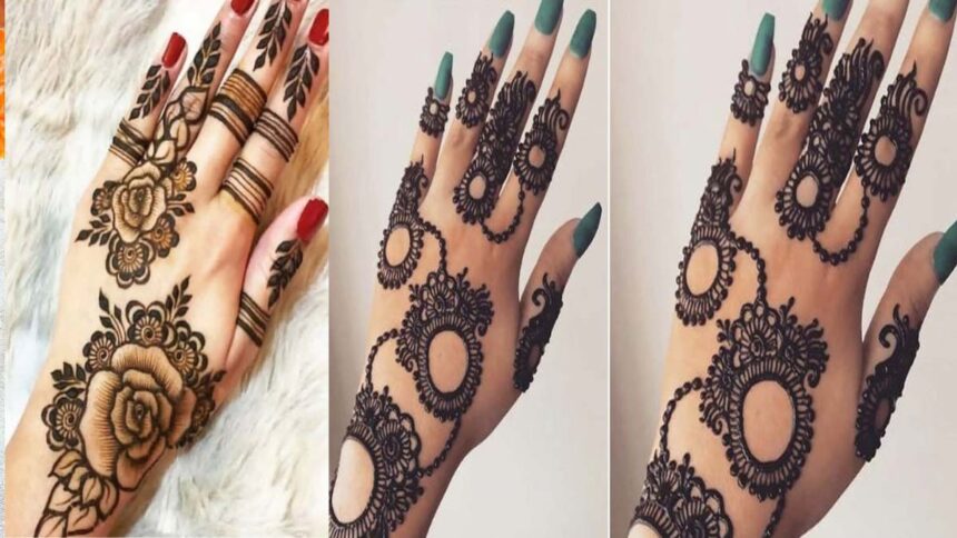 Latest Mehndi design: बेहद खूबसूरत लेटेस्ट मेहंदी डिजाइन